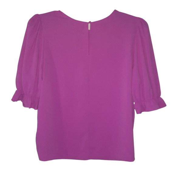 Reunited Clothing Pink Marled Blouse Large - Picture 3 of 6